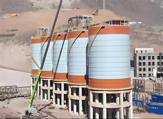 合川高架钢板仓