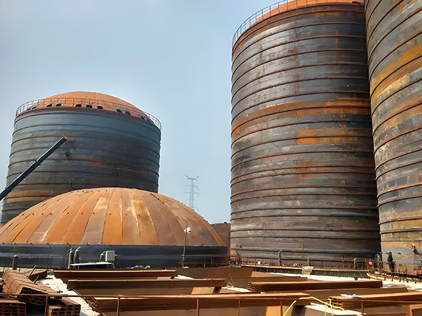 合川焦粉钢板仓